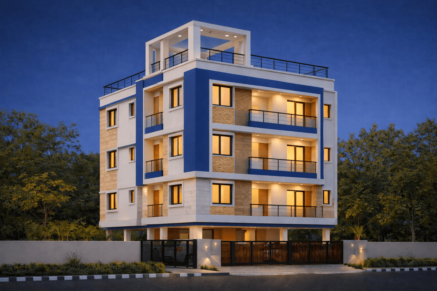 Blue Berry apartments in Shankar Nagar, Pammal, Chennai Chennai by SBM Promoters